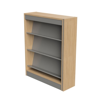 Spectrum Library Single Sided Reversible Shelf Bookcase - Add On