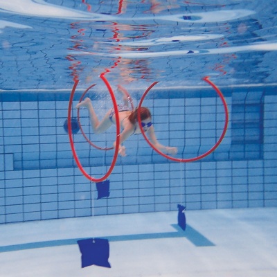 Weighted Underwater Swimming Hoops - Set of 4