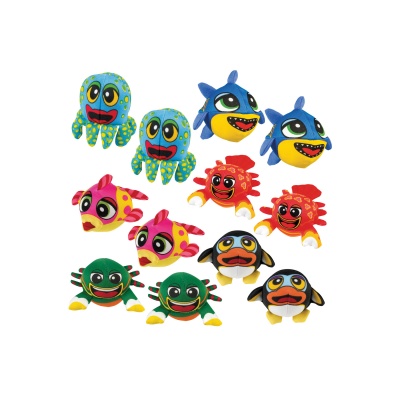 BECO Animal Soakers Assorted Designs - Set of 12