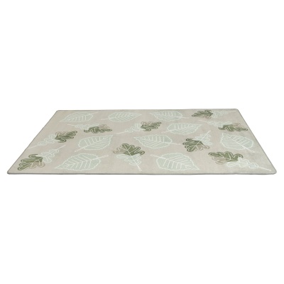 Abstract Leaf Classroom Rug