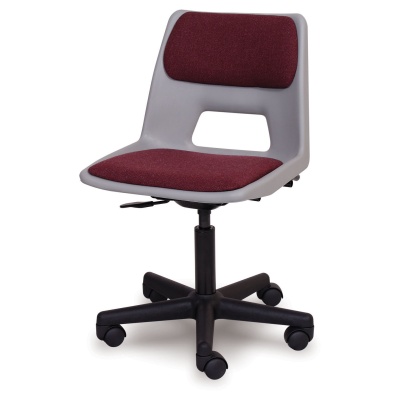 Advanced ICT Student Swivel Chair + Seat & Back Pad