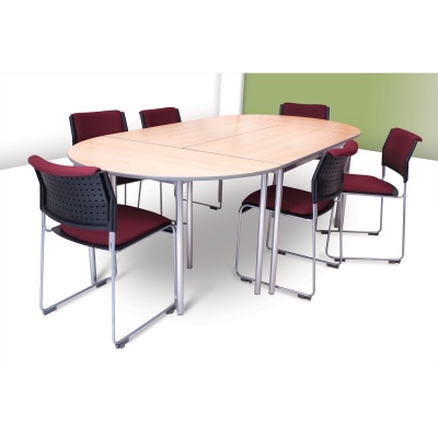 Advanced Premium Round Leg Rectangular School Table