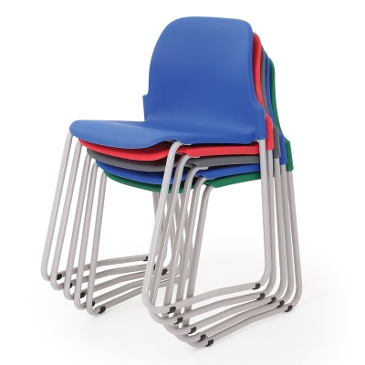 Advanced Skidbase Masterstack School Chair