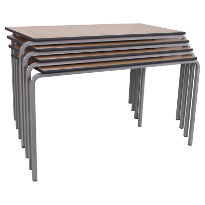 Advanced Slide-Stacking Rectangular Classroom Table