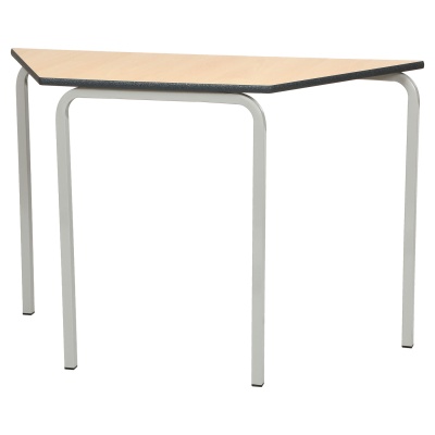 Advanced Slide-Stacking Trapezoidal Classroom Table