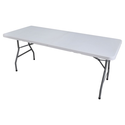 Basics Poly-Centre-Folding Rectangular Table