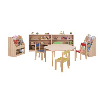 Children's Beechwood Hexagon Table