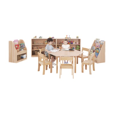 Children's Beechwood Hexagon Table