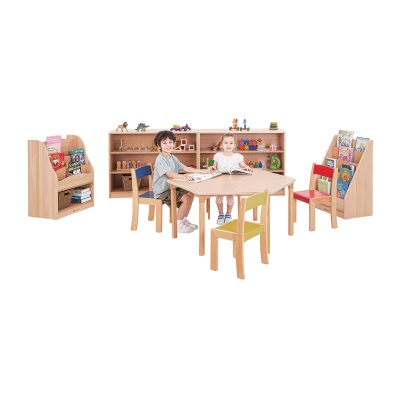 Children's Beechwood Hexagon Table