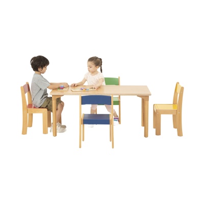 Children's Beechwood Rectangular Table