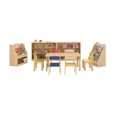 Children's Beechwood Rectangular Table