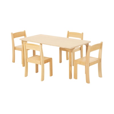 Children's Beechwood Rectangular Table