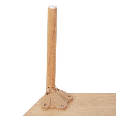 Children's Beechwood Trapezoid Table