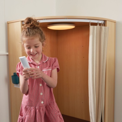 Children's LED Corner Cabinet