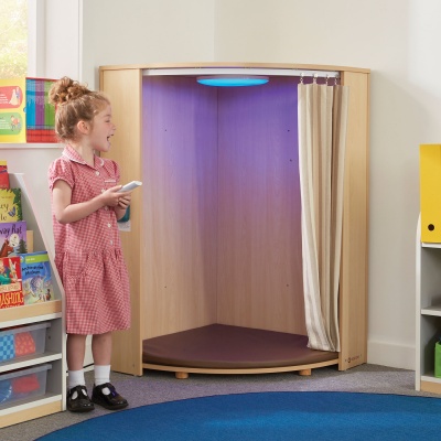 Children's LED Corner Cabinet