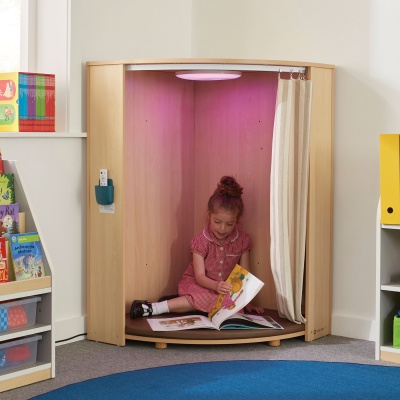 Children's LED Corner Cabinet