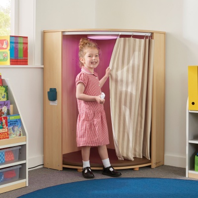 Children's LED Corner Cabinet