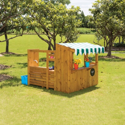 Children's Outdoor Kitchen + Pump