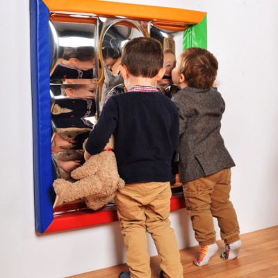 Children's Sensory Mirror with Soft Frame