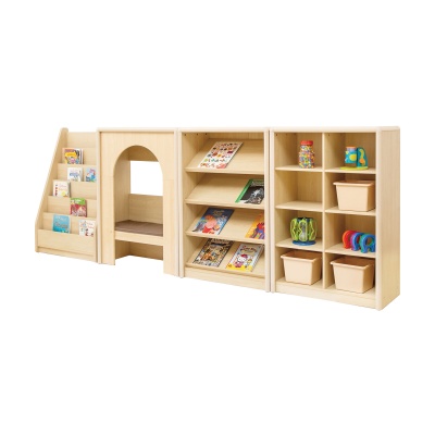 Elegant Tall Basic Book Classroom Storage