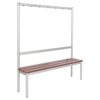 Enviro Changing Room Bench - Aluminium Hooks