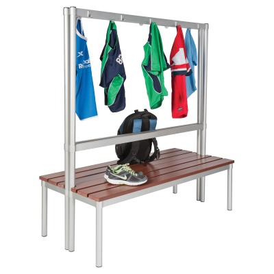 Enviro Changing Room Bench - Aluminium Hooks