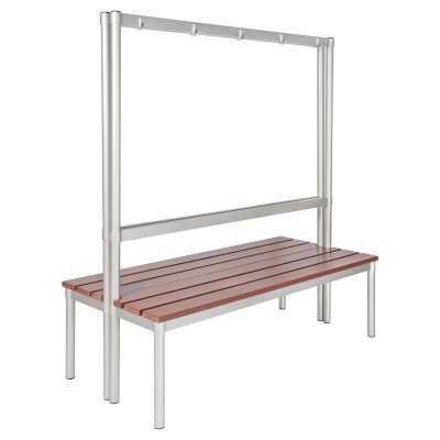 Enviro Changing Room Bench - Aluminium Hooks