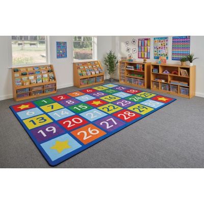 Large Numbers Learning Rug