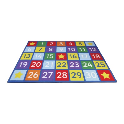 Large Numbers Learning Rug