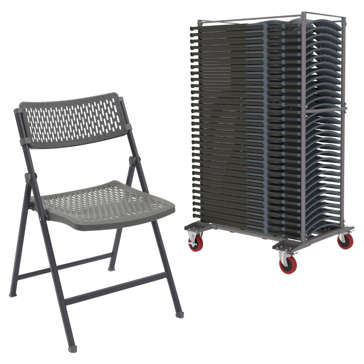 37 Aran Folding Chair + Trolley Bundle