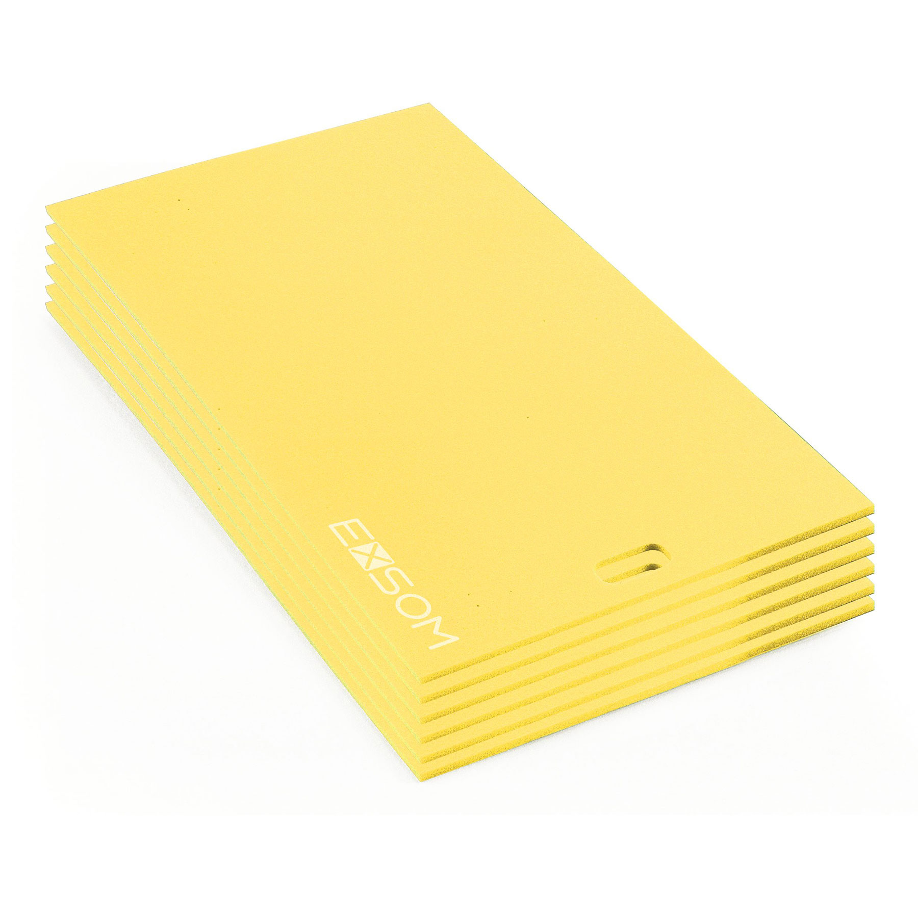 Exsom Classic Aerobics Mat Yellow, Set Of 6