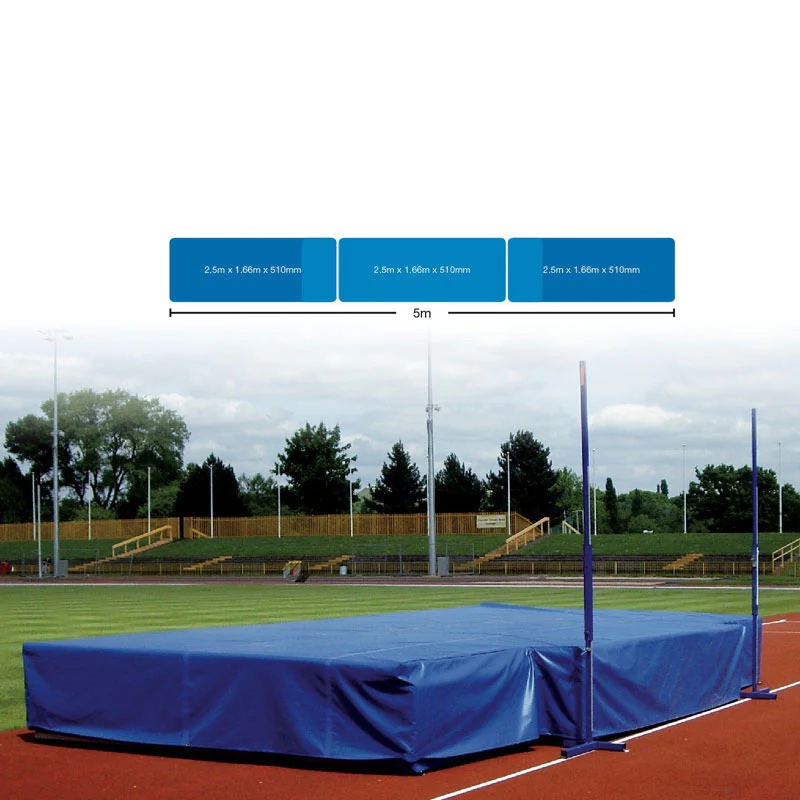 Club High Jump Landing Area With Wear Sheet