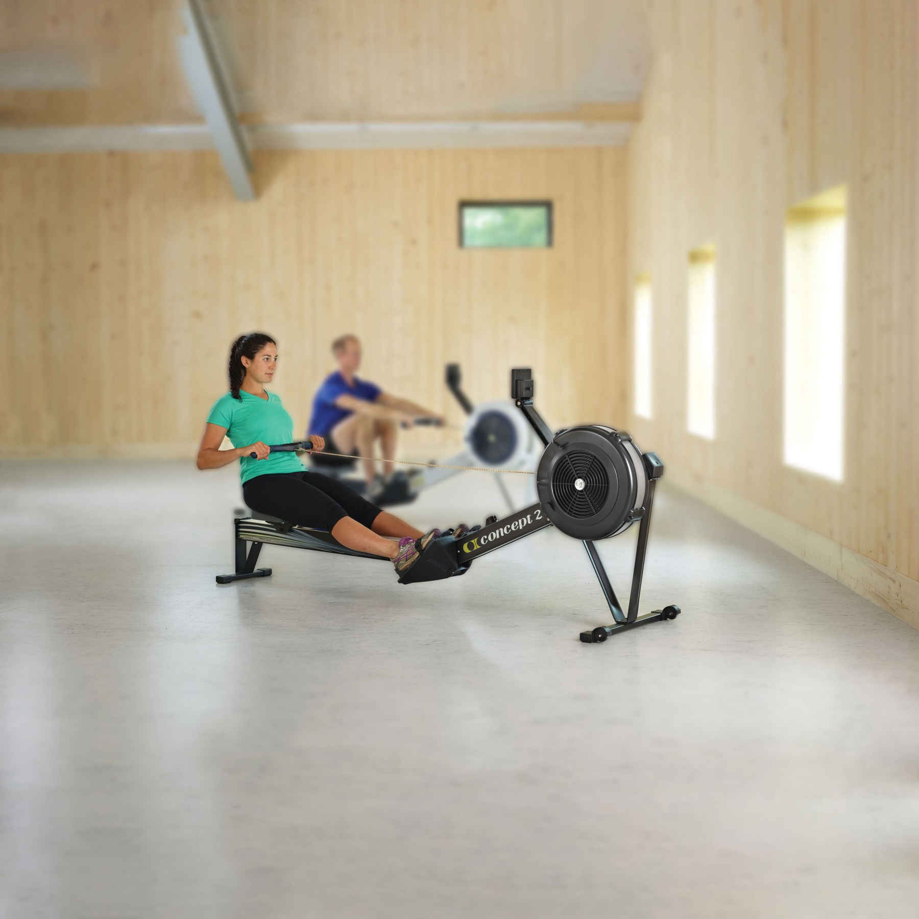 Concept 2 Indoor Rower Model D Black