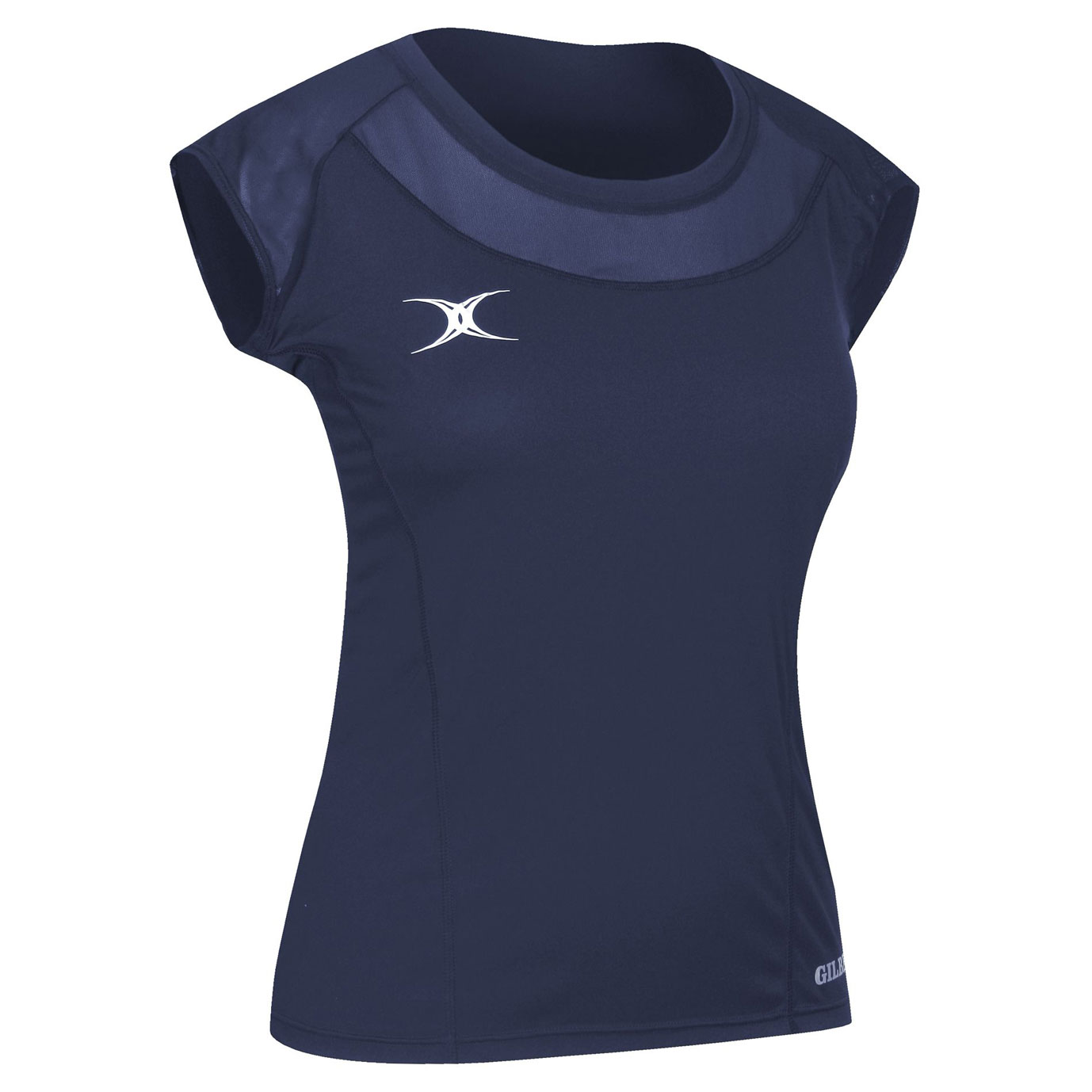 Gilbert Vixen Netball Top - Navy Blue