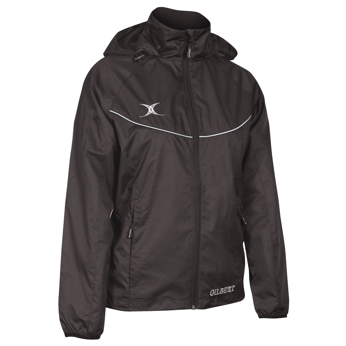 Gilbert Vixen Netball Jacket - Black