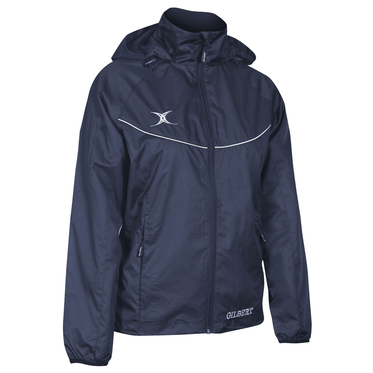 Gilbert Vixen Netball Jacket - Navy Blue