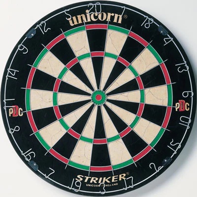 Unicorn Striker Bristle Dartboard