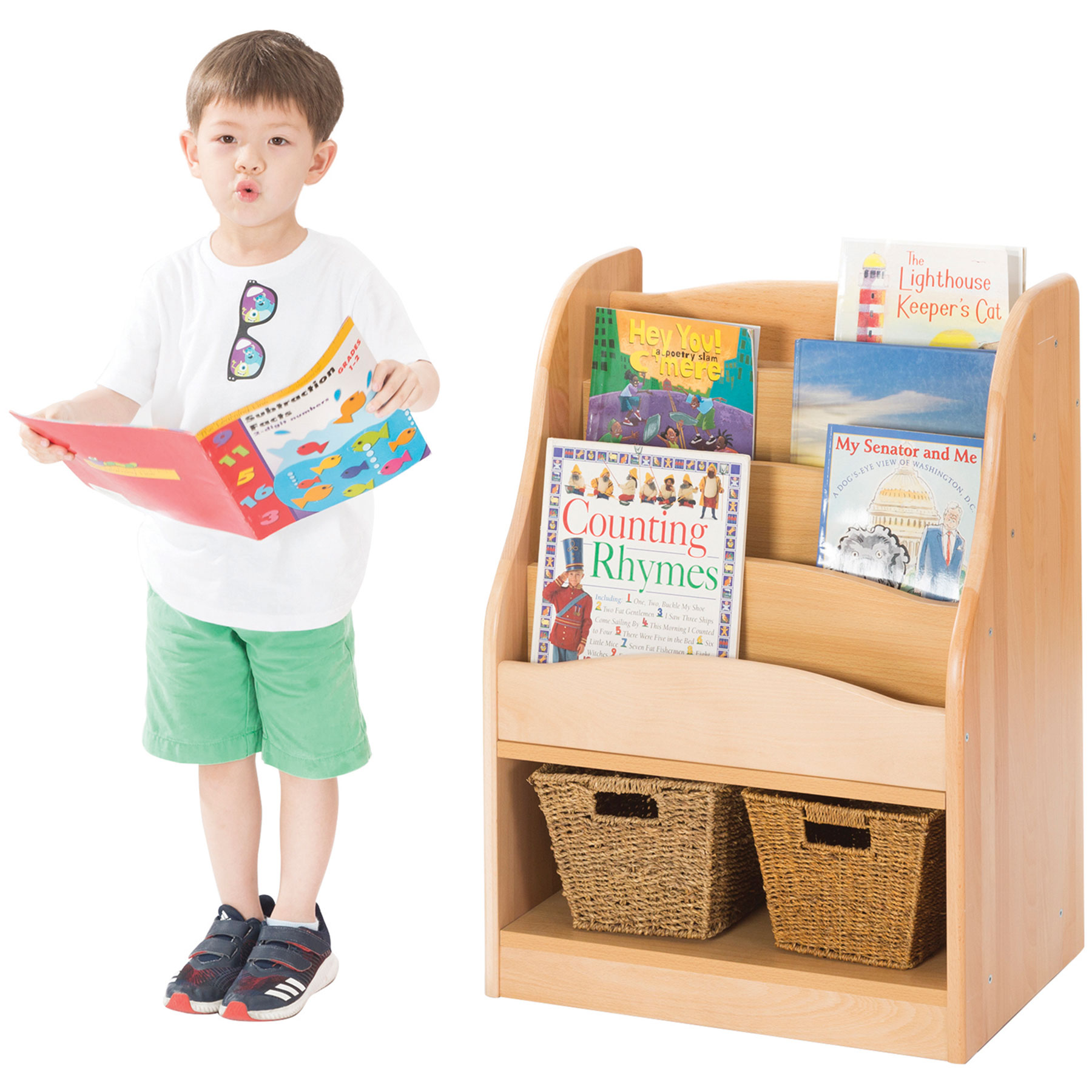 Zona Children's Library - Book Display & Storage