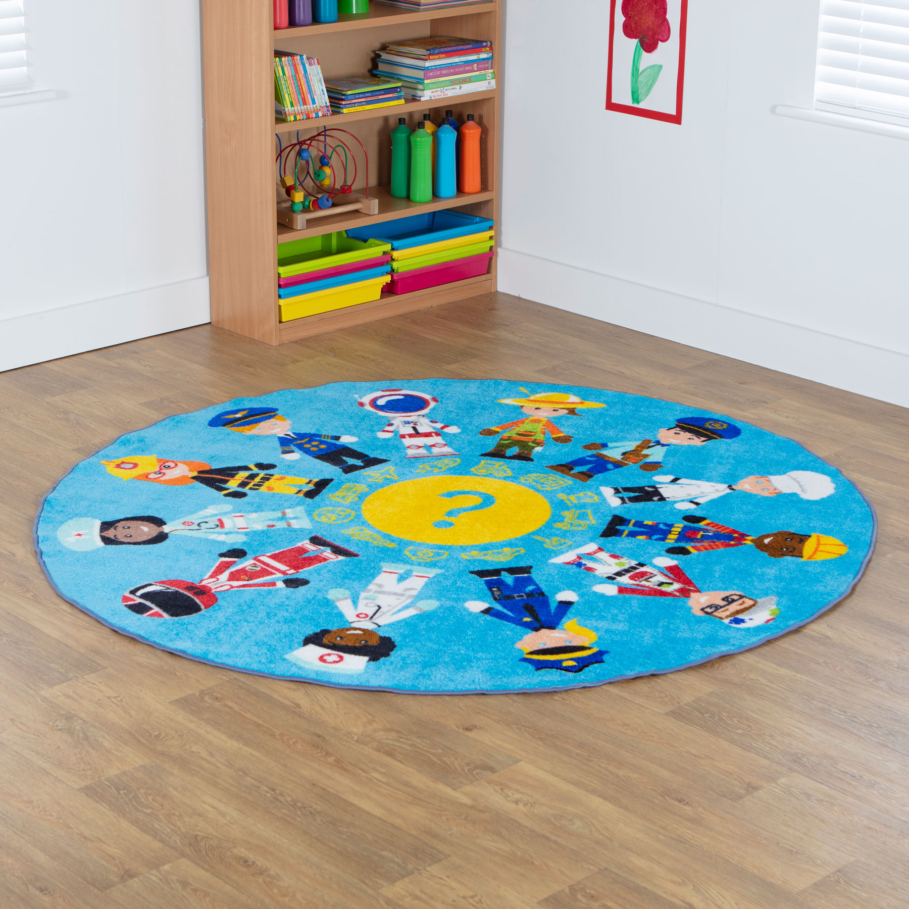 People Who Help Us Circular Carpet | theClassroom.co