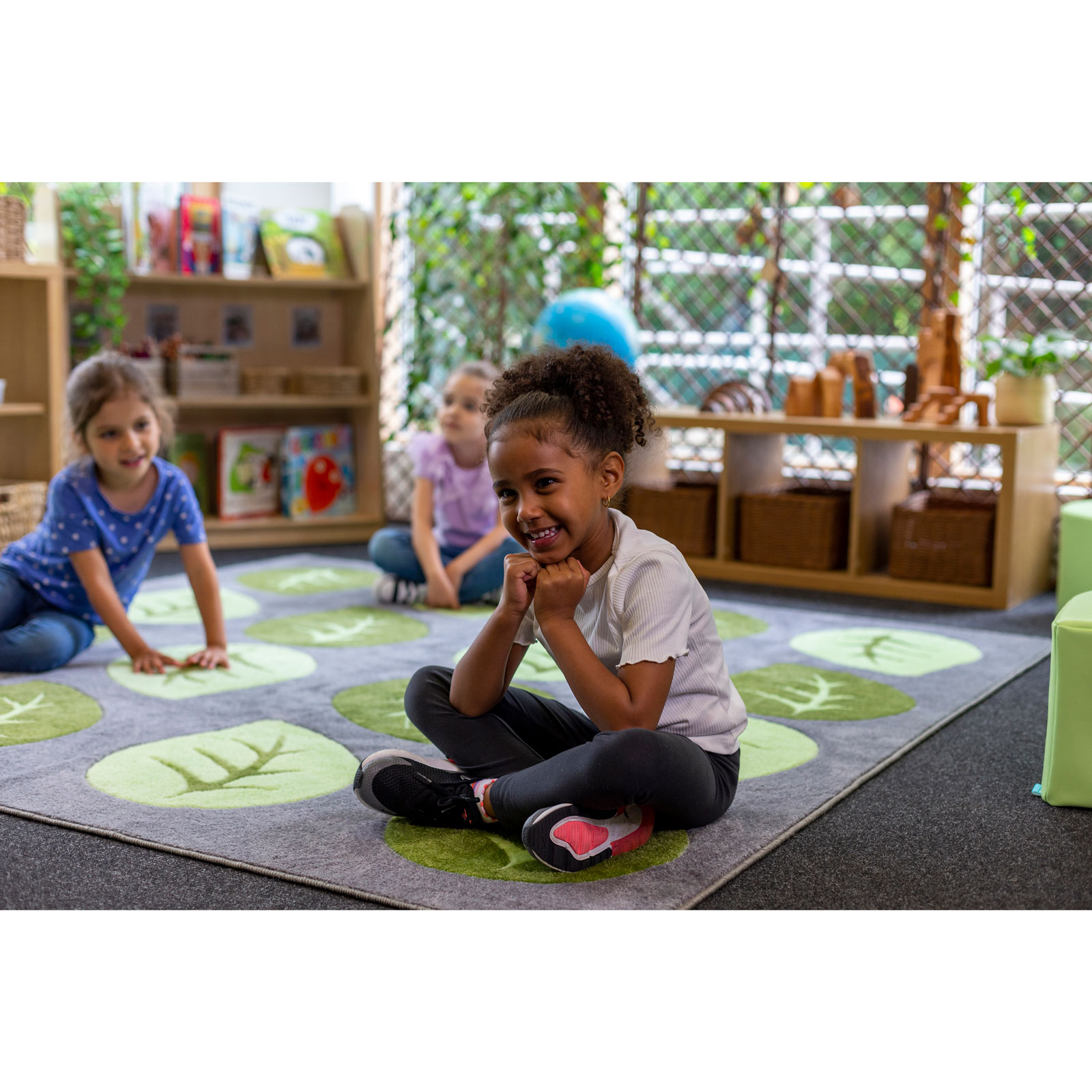 Natural World™ Carved Leaf Placement Carpet