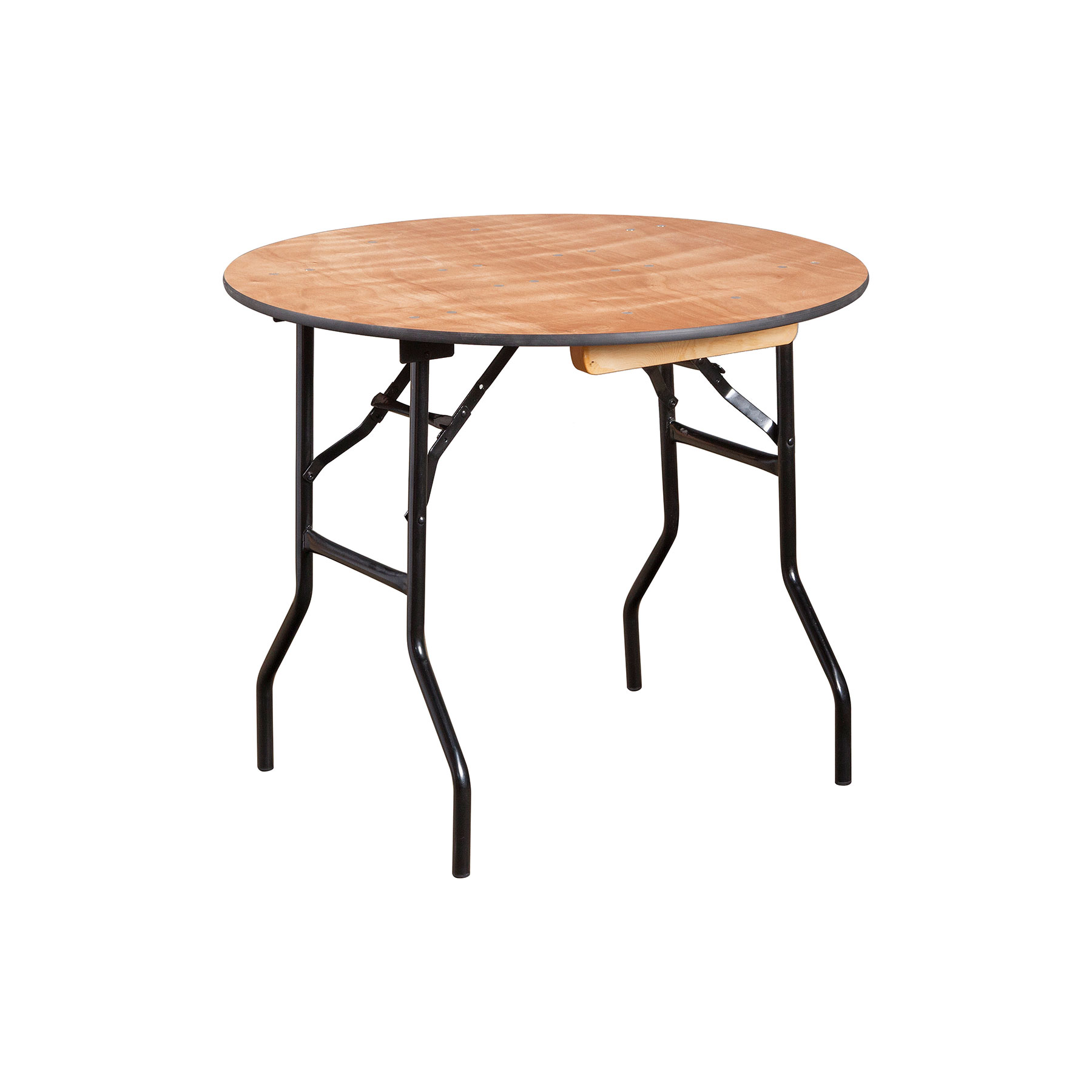 Plywood Round Folding Table