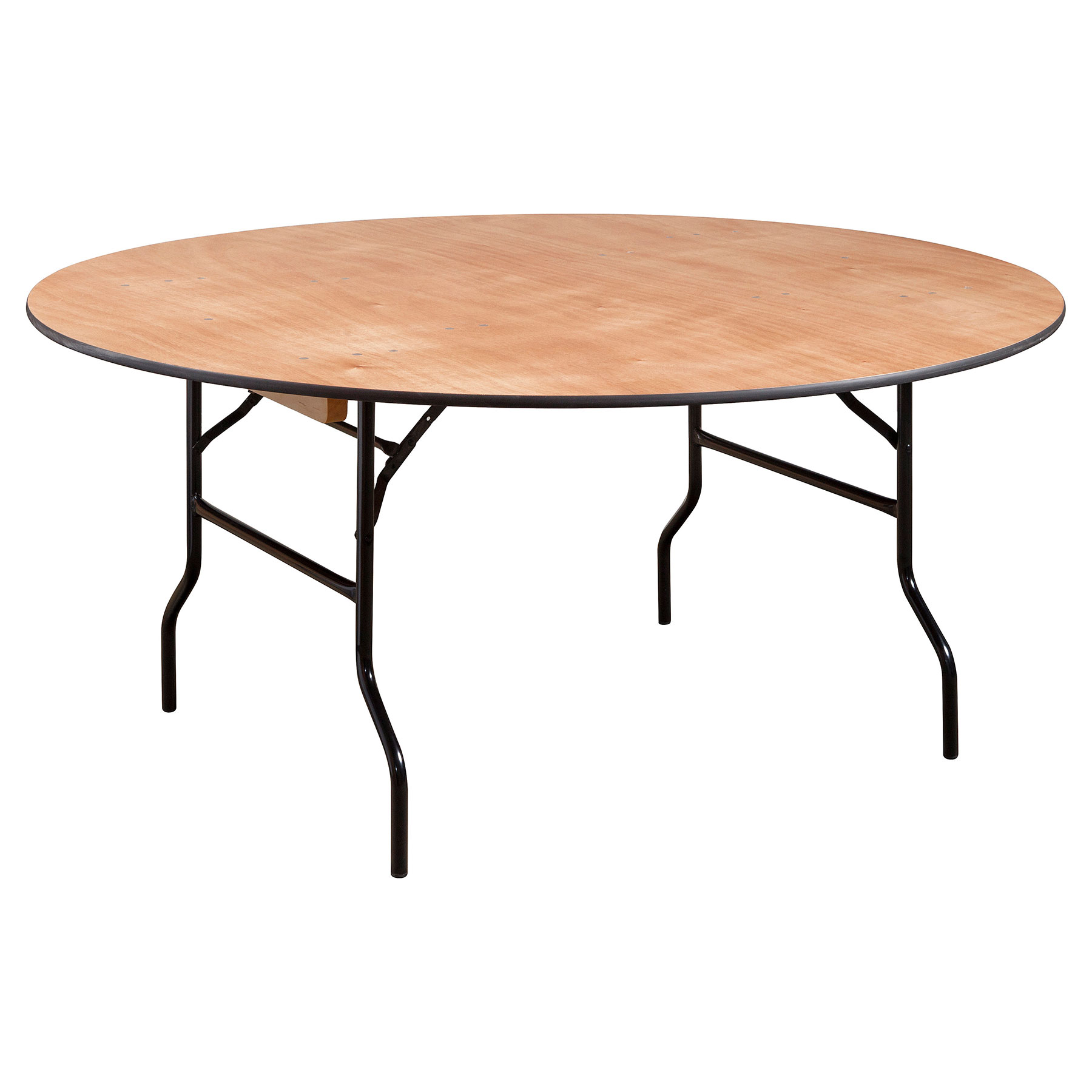 Plywood Round Folding Table