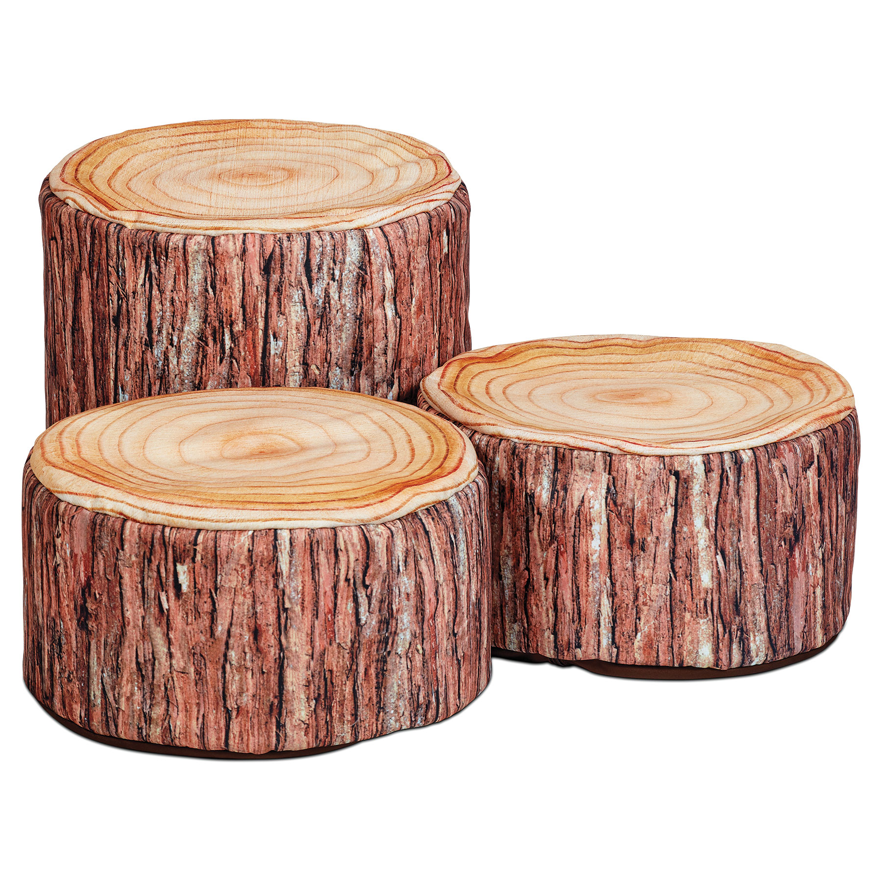 Log Set Combo (Set of 3, 1 x Large, 2 x Small)