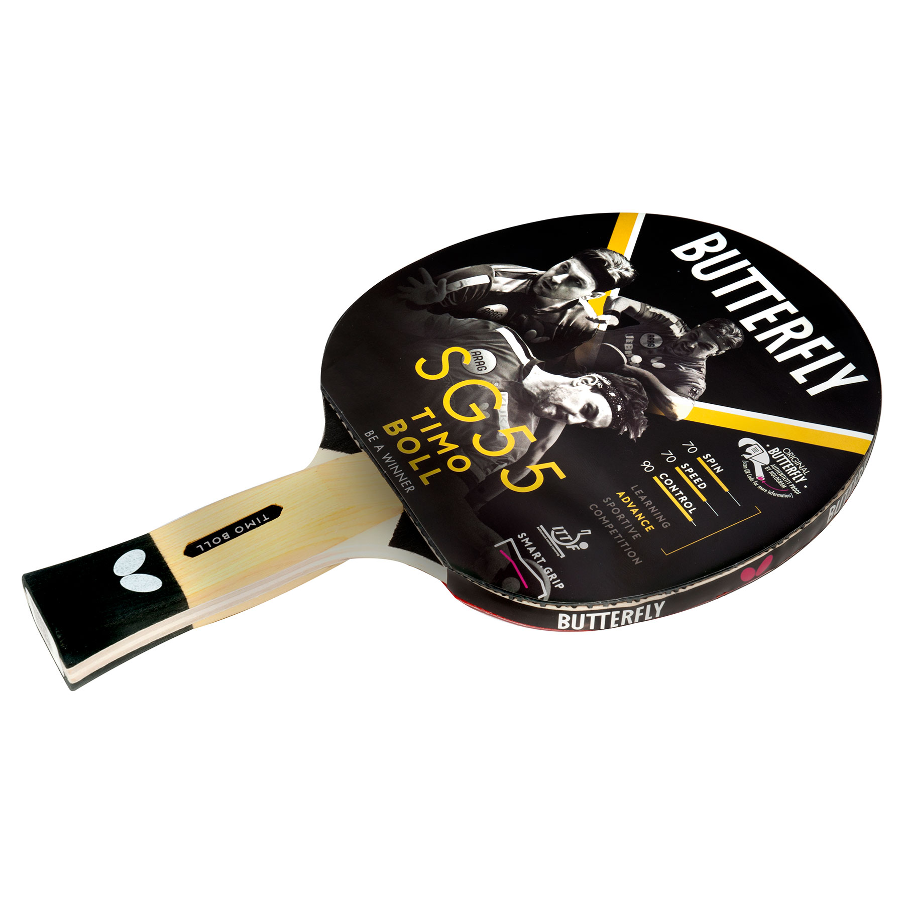 Butterfly Timo Boll SG55 - ITTF Approved Pan Asia 1.5mm Rubber