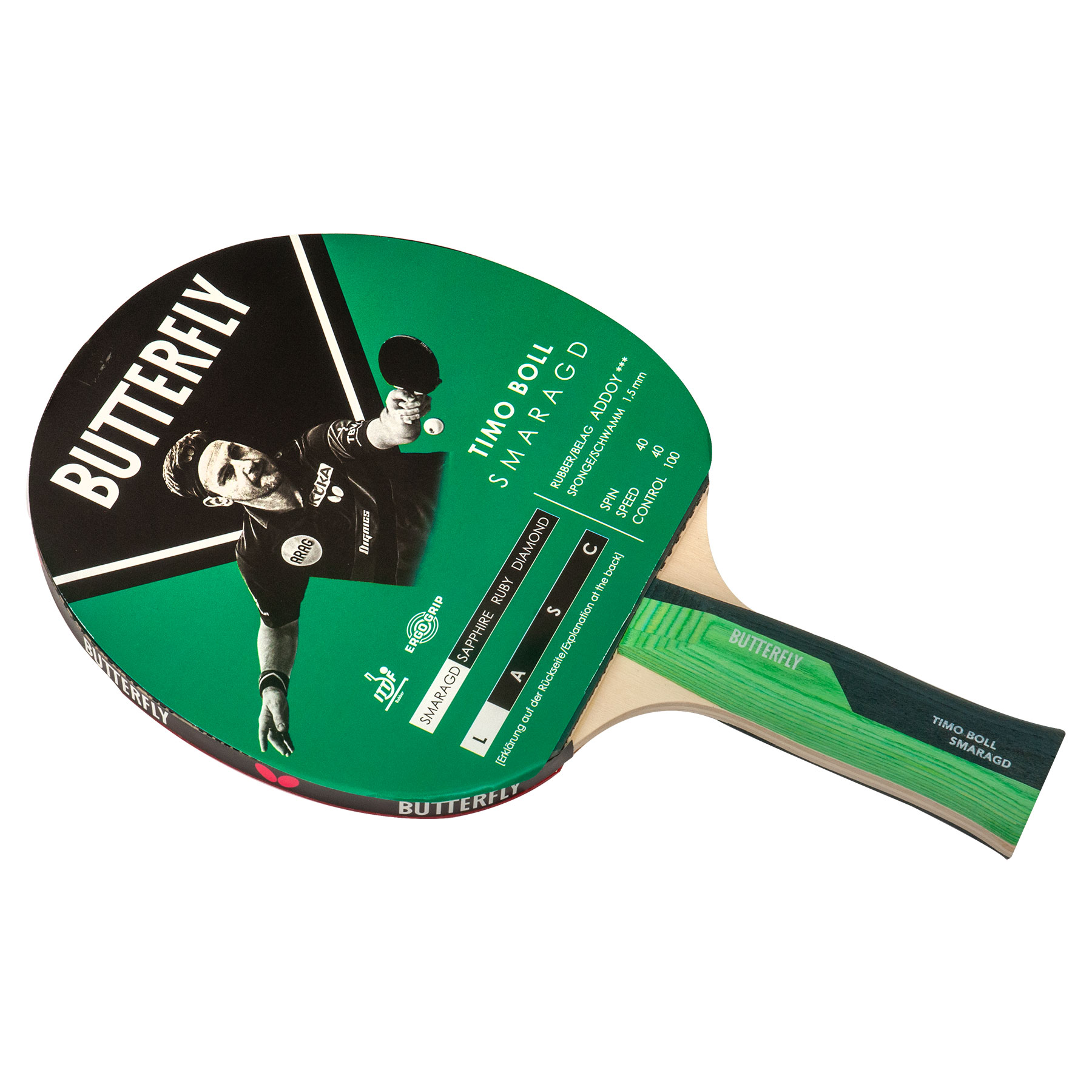 Butterfly Timo Boll SMARGD Table Tennis Bat