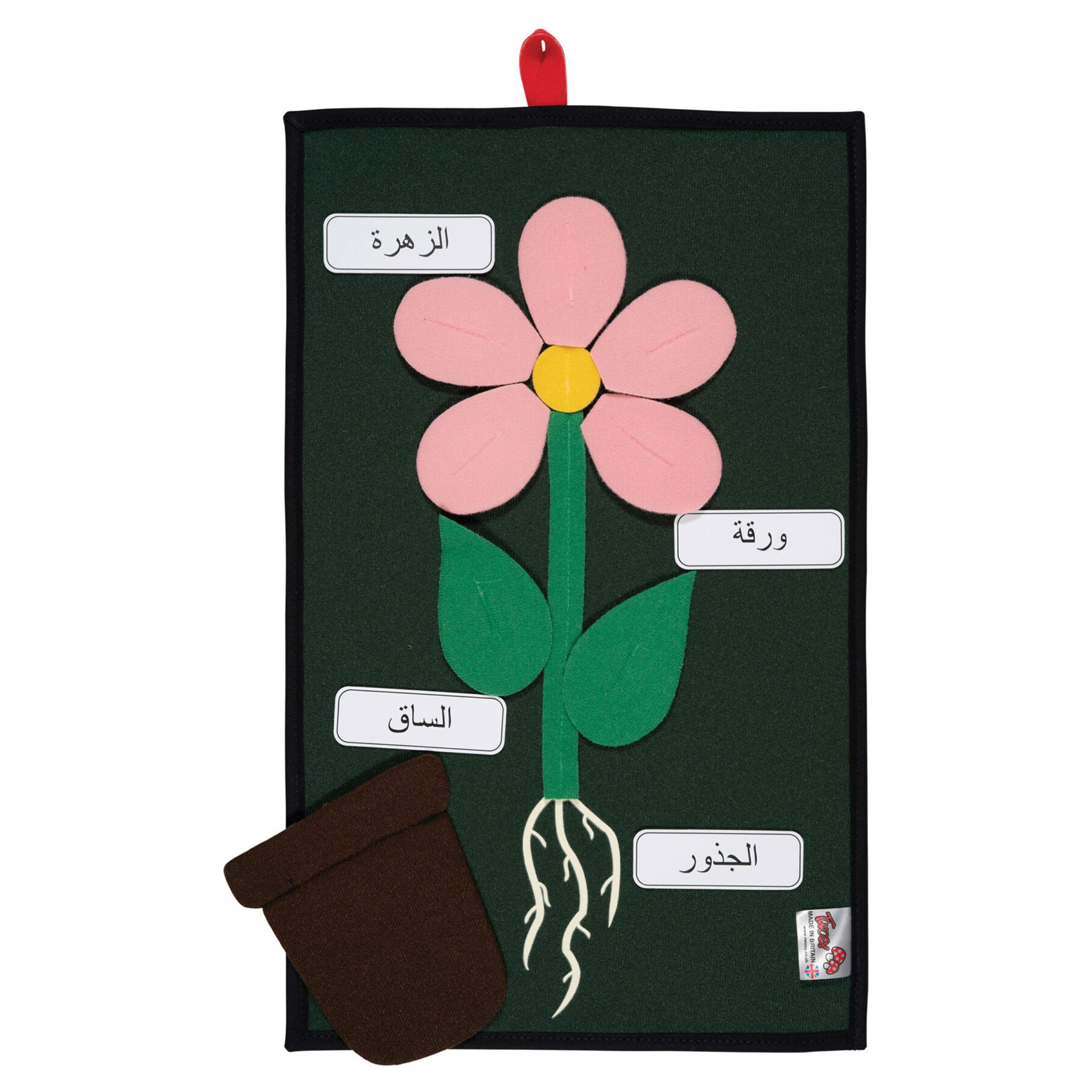 Foldaway Flower - Arabic