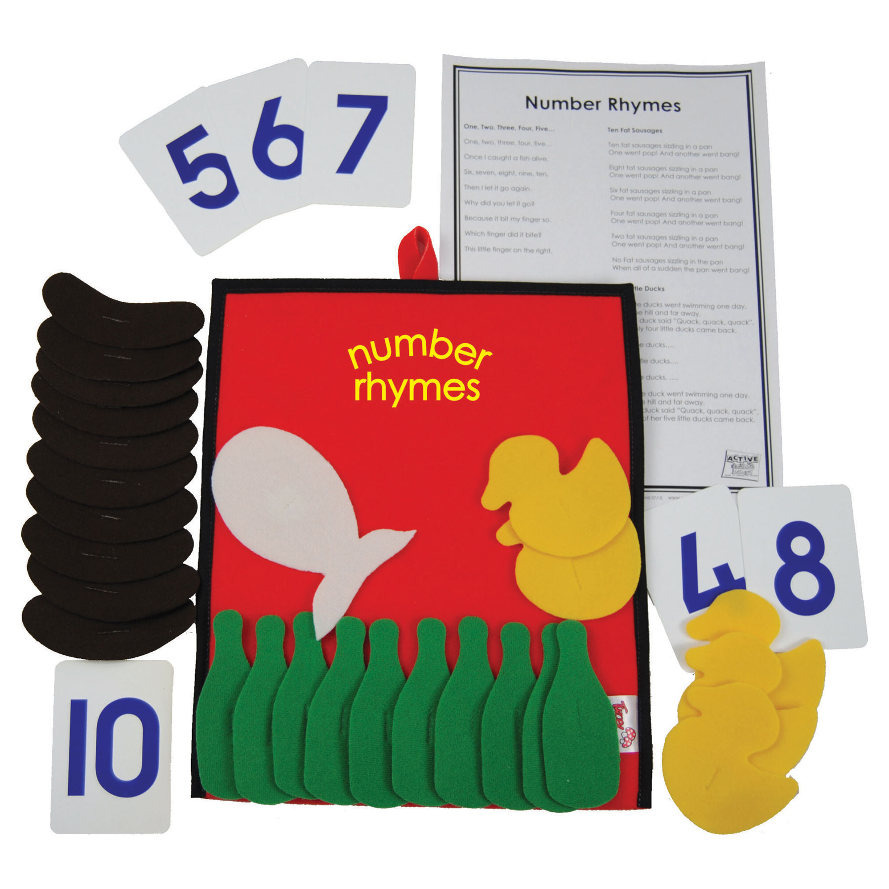 Number Rhymes Bag