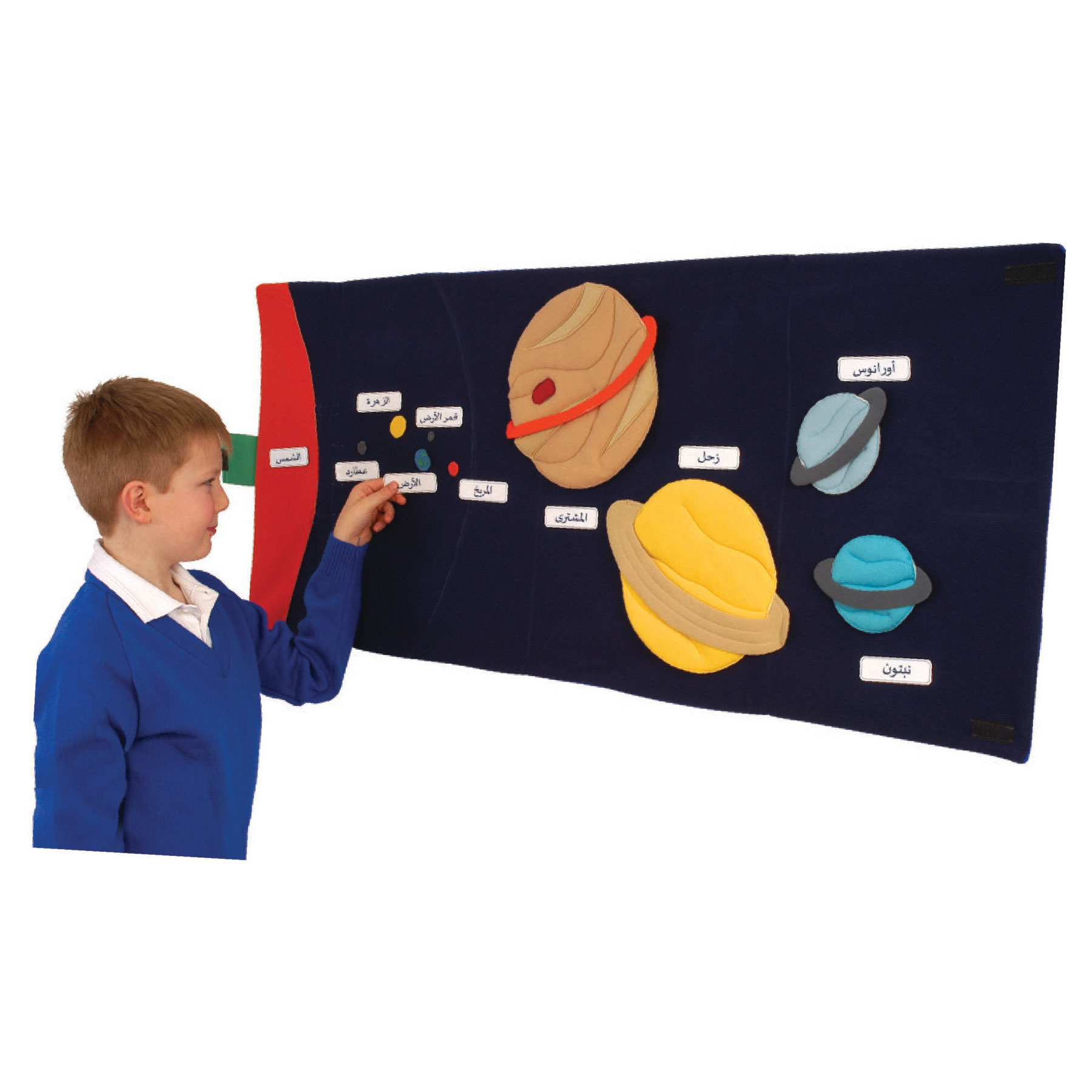 Solar System Mat - Arabic