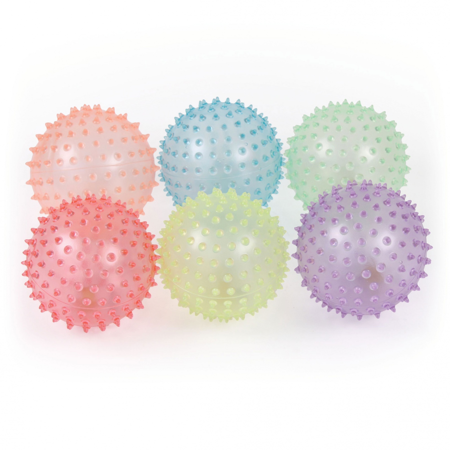 Spiky Crystal Ball - Set of 6