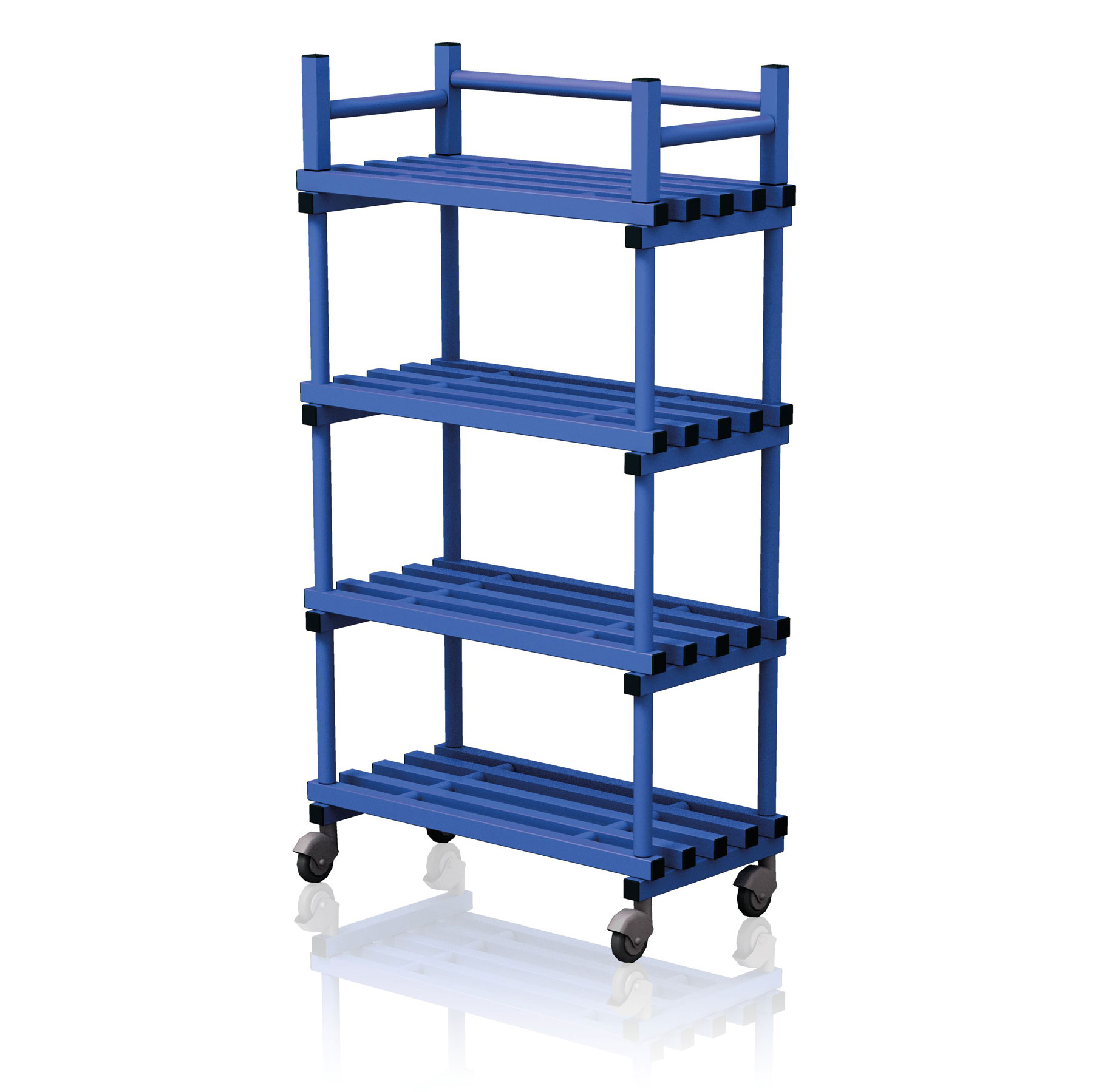 Vendiplas Mobile Shelving Unit